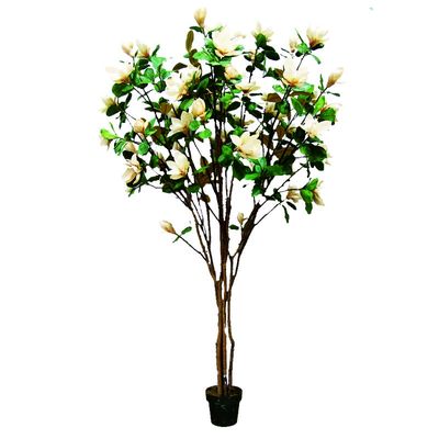 210cm Artificial Magnolia Tree For House Office Long Lasting Evergreen Plants
