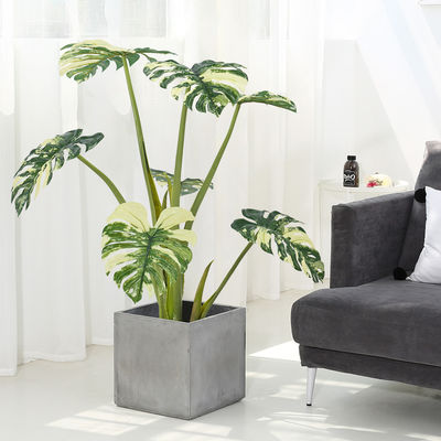 80cm Artificial Monstera Potted Plant No Nursing Low Maintenance