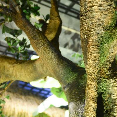 Fiber Glass Trunk Artificial Landscape Trees Anti Fading For Patio