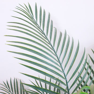 Anti UV Plastic Artificial Landscape Trees With Traveller'S And Areca Palm