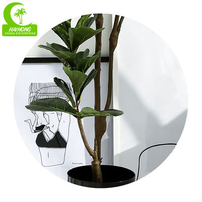 Artificial Ficus Pandurata Hance Green Bonsai Decorative Artificial Green Plants Factory Cheap