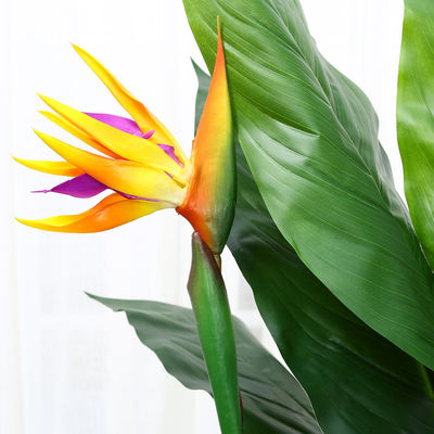 Anti UV Artificial Landscape Trees Paradise Bird Indoor Decor Natural Look Evergreen Plant