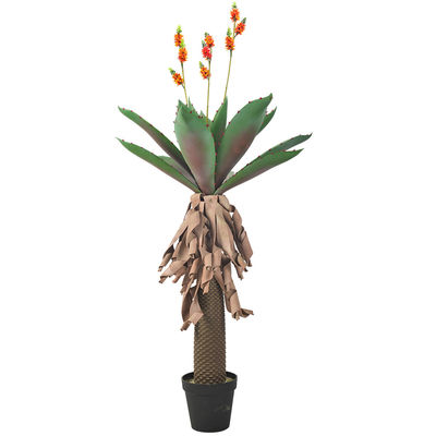 8'' High Artificial Aloe Plants For Dorm Book Shelf Decoration
