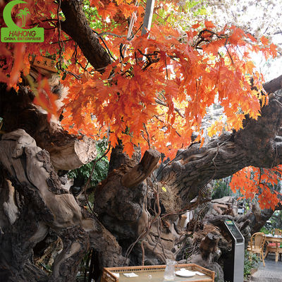 Hot Sale 3.5 Meter Artificial Maple Tree Autumn Leaves Landscaping Tree Faux Maple Trees for Indoor Outdoor Decoration