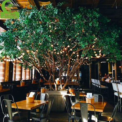 Factory Price Custom Large Green Ficus Tree Look Natural Fake Olive Tree Artificial Big Banyan Tree for Indoor Home Hotel
