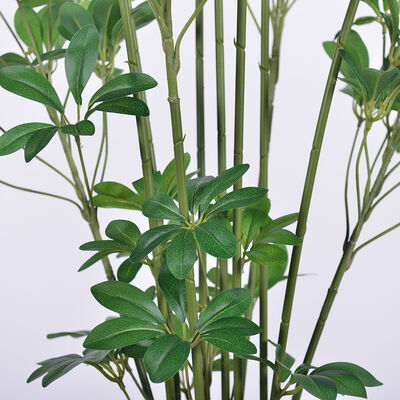 Artificial Multi-Stem Schefflera Plant 120cm 150cm 180cm | Faux Arboricola for Indoor Office & Home Decor