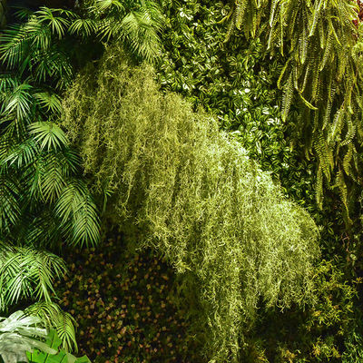 PE Leaf Anti Aging Vertical Greening Decorative For Landscaping