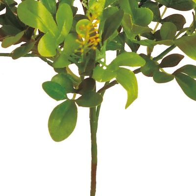 Lifelike Artificial Potted Floor Plants High Simulation Topiary Greenery Boxwood