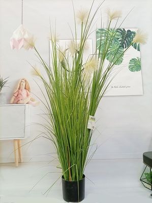 High Imitation Handmade Potted Artificial Onion Grass 145cm Height